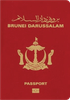 Couverture de passeport de Brunei Darussalam