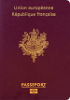 Couverture de passeport de France