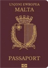 Couverture de passeport de Malte