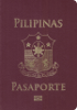 Couverture de passeport de Philippines