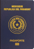 Couverture de passeport de Paraguay