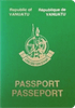 Couverture de passeport de Vanuatu