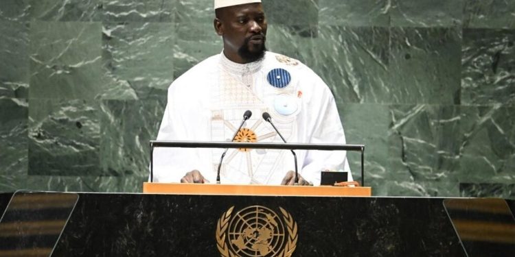 Mamadi Doumbouya : l’Afrique n’a pas besoin des leçons de l’Occident