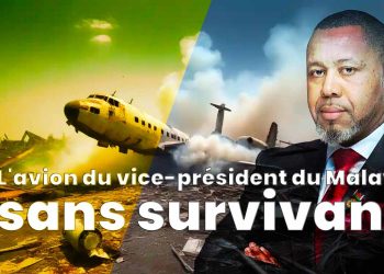 L'avion du vice-président du Malawi sans survivant