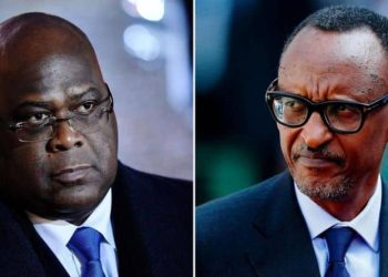 Paul Kagame et Félix Tshisekedi