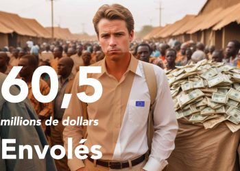 60,5 millions de dollars envolés