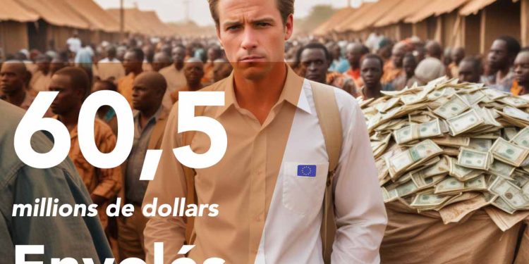 60,5 millions de dollars envolés