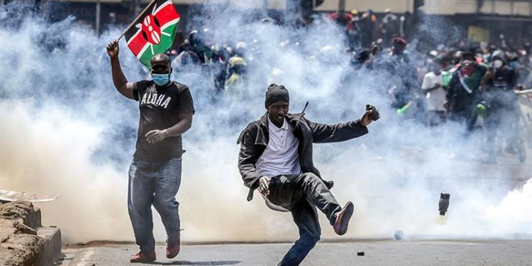 manifestation kenya