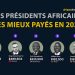Présidents Africains les Mieux Payés en 2024