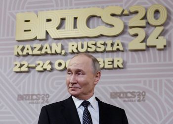 Le président russe Vladimir Poutine au sommet des BRICS à Kazan