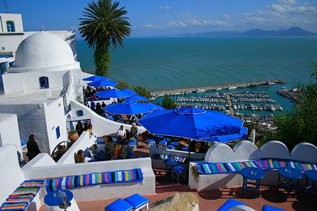 ville d'afrique - sidi-bou-said-tunisie