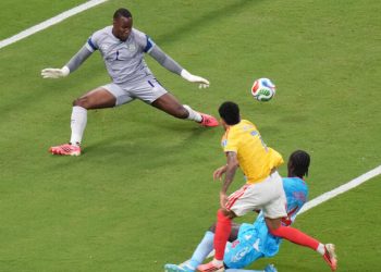 Coupe du monde 2026: la RDC a fini par craquer contre la Colombie malgré un Lionel Mpasi héroïque image principale