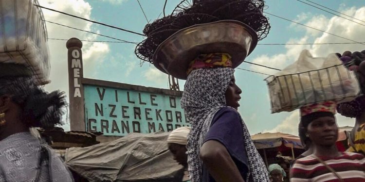 En Guinée, le grand marché de Nzérékoré ravagé par un incendie image principale