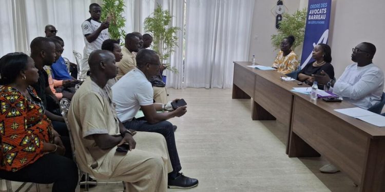 L'Observatoire du Barreau de Côte d'Ivoire apporte une assistance juridique aux familles délogées de Campement Koum