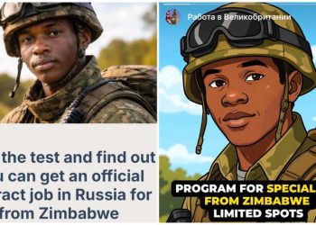Zimbabwe: un homme accusé de recruter pour l'armée russe a été arrêté image principale