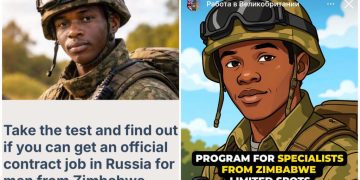 Zimbabwe: un homme accusé de recruter pour l'armée russe a été arrêté image principale