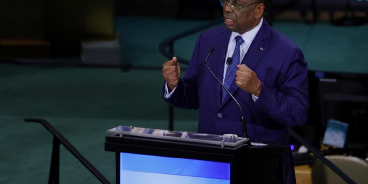 ONU: l'ex-président sénégalais Macky Sall défend sa candidature au poste de secrétaire général image principale