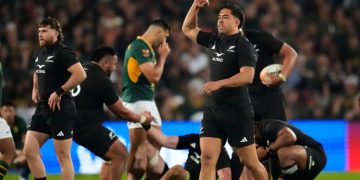 Rugby: les All Blacks font craquer l'Afrique du Sud dans le premier match d'une longue série image principale