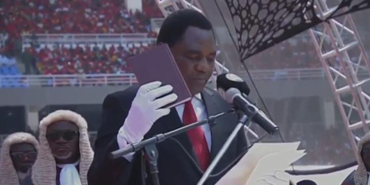 Zambie: le président Hakainde Hichilema a prêté serment pour un second mandat image principale